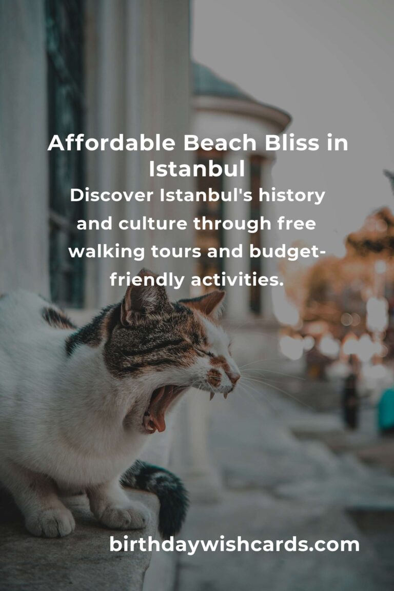 Discover the Magic: A Heartfelt Guide to Affordable Beach Vacations in Istanbul
