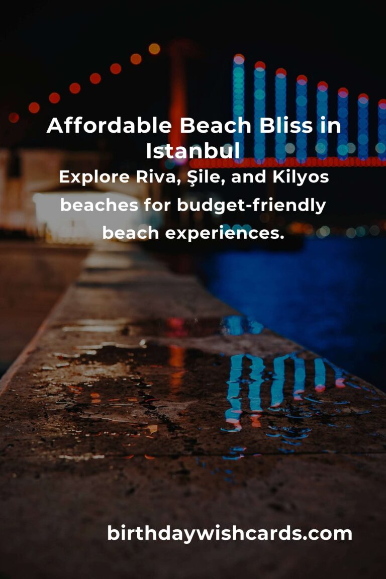 Discover the Magic: A Heartfelt Guide to Affordable Beach Vacations in Istanbul