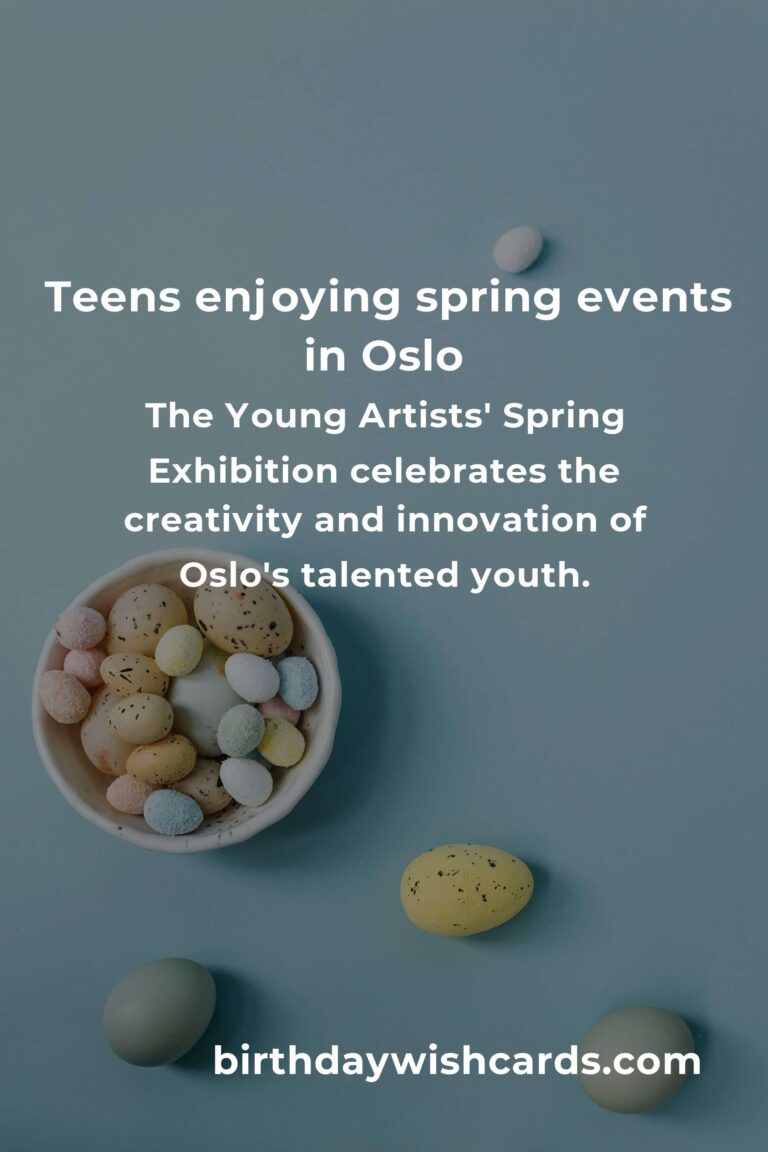 Discover the Magic: Best Spring Events in Oslo for Teens