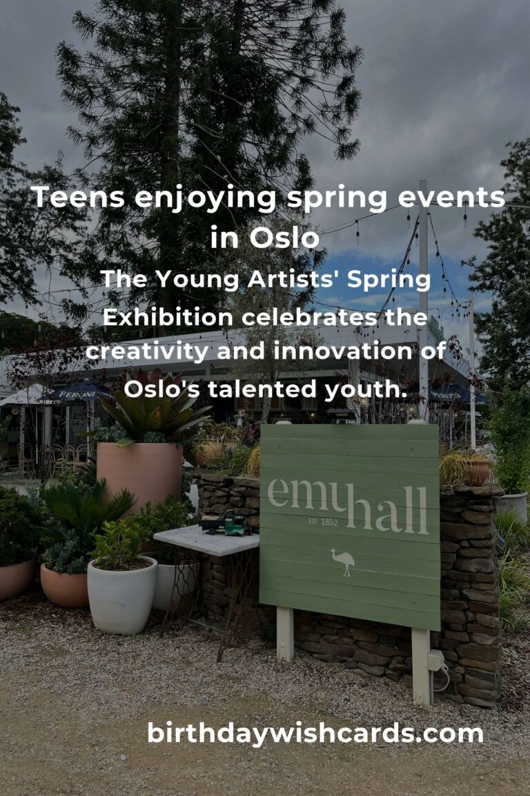 Discover the Magic: Best Spring Events in Oslo for Teens