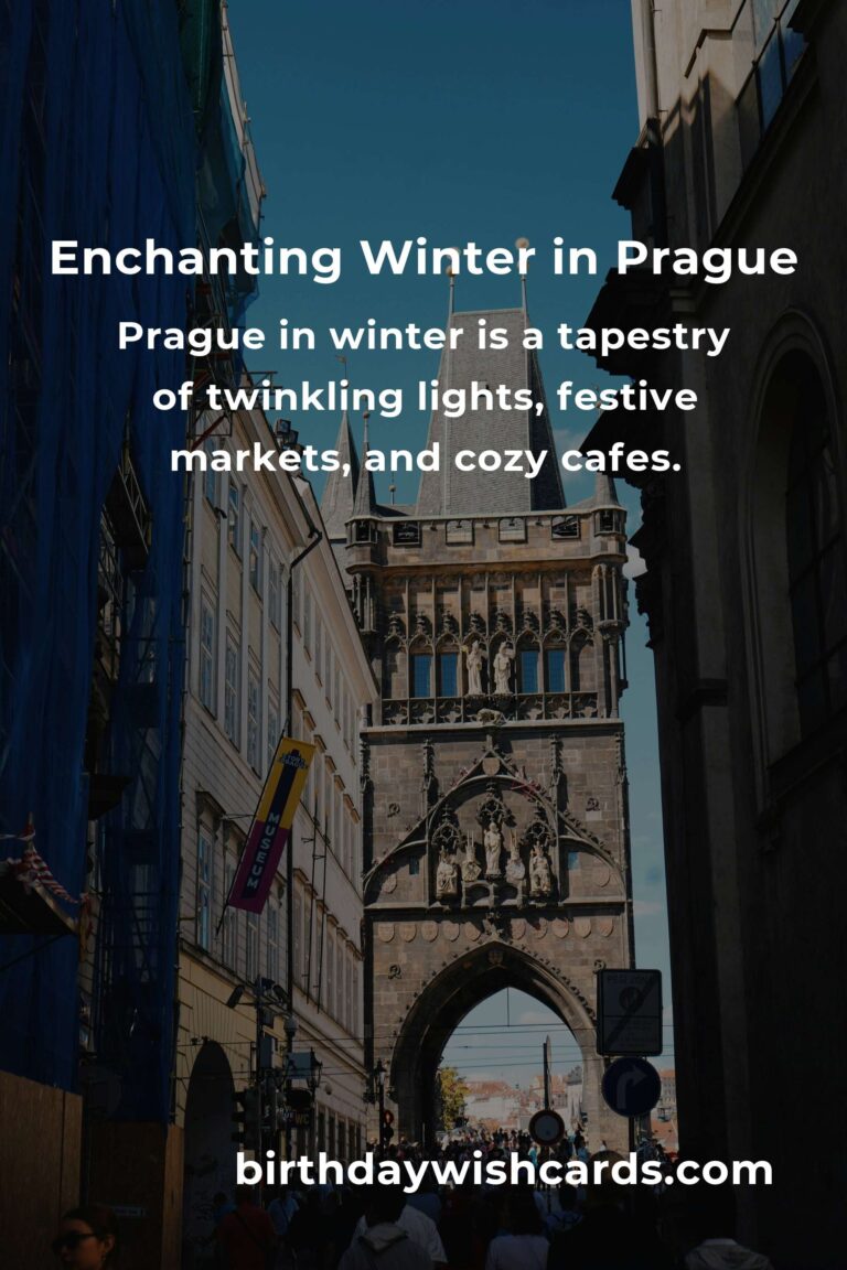Discover the Magic: Best Winter Events in Prague for Beginners