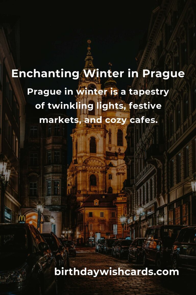 Discover the Magic: Best Winter Events in Prague for Beginners