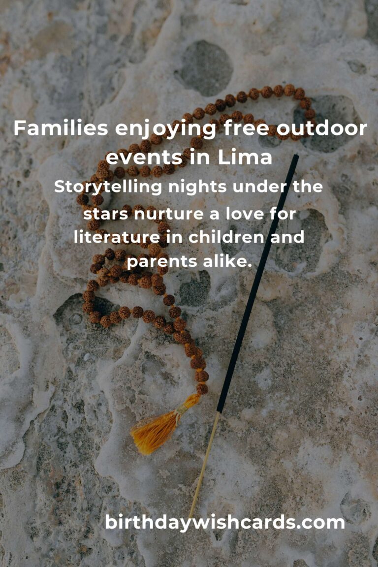 Discover the Magic: Free Family Events in Lima This Month You Can't Miss!