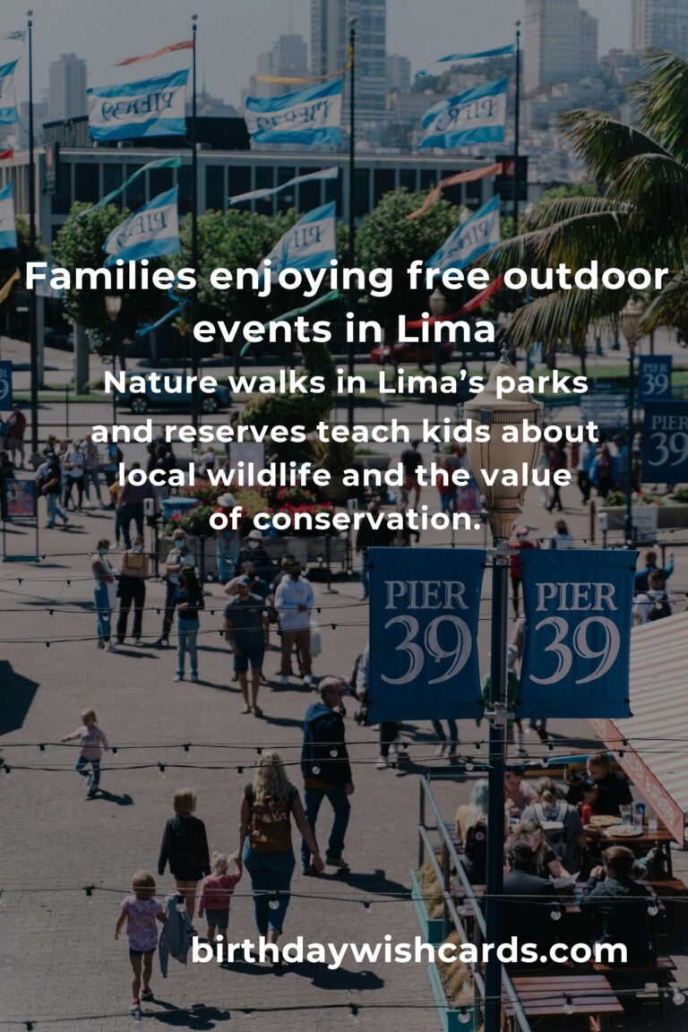 Discover the Magic: Free Family Events in Lima This Month You Can't Miss!