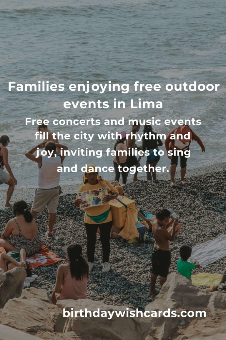 Discover the Magic: Free Family Events in Lima This Month You Can't Miss!