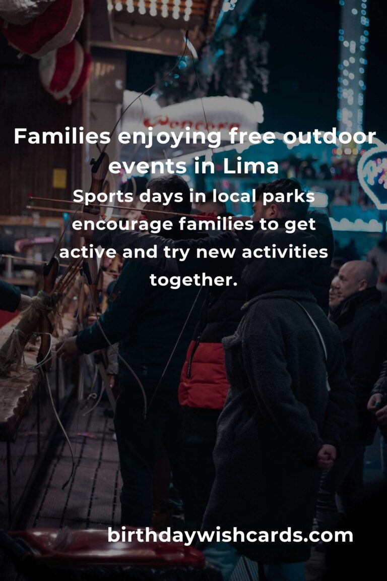 Discover the Magic: Free Family Events in Lima This Month You Can't Miss!