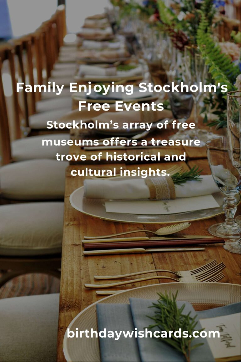 Discover the Magic: Free Family Events in Stockholm This Month