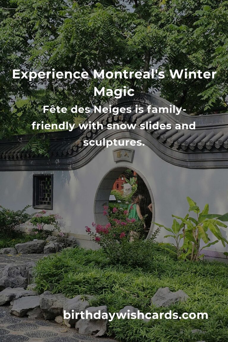 Discover the Magic: Top Winter Events in Montreal for Beginners