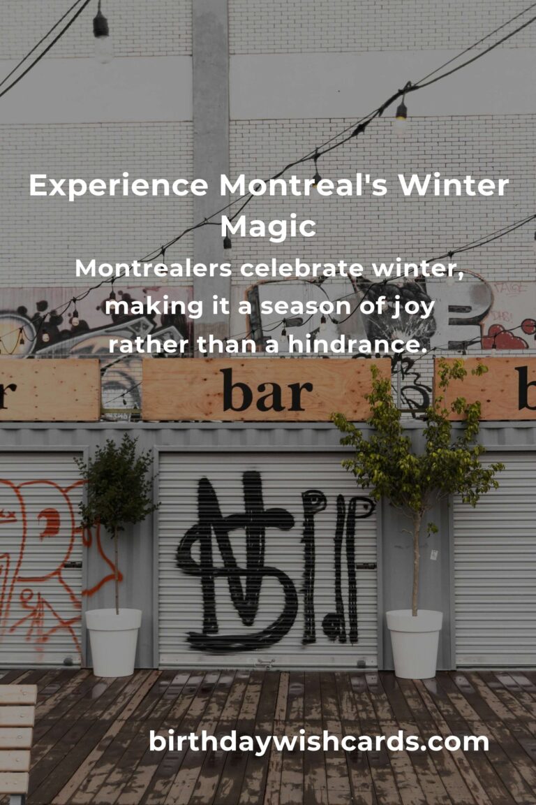 Discover the Magic: Top Winter Events in Montreal for Beginners