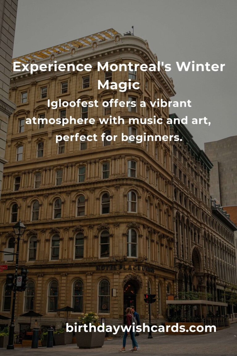 Discover the Magic: Top Winter Events in Montreal for Beginners