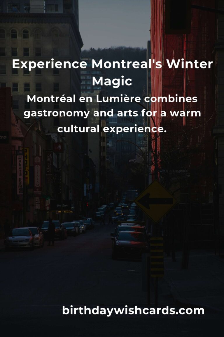 Discover the Magic: Top Winter Events in Montreal for Beginners