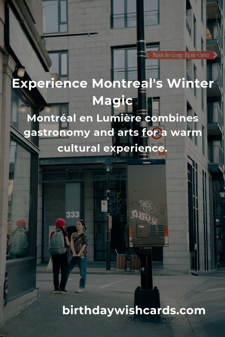 Discover the Magic: Top Winter Events in Montreal for Beginners