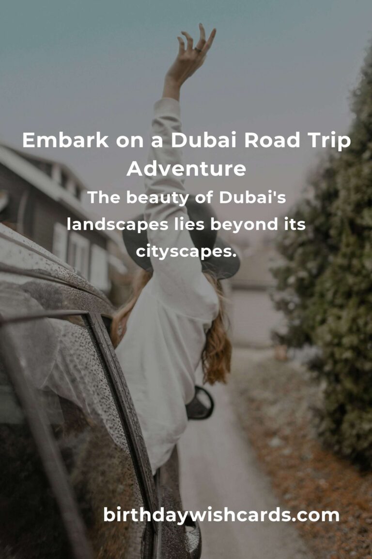 Discover the Magic of Dubai: Top 2 Road Trip Routes to Ignite Your Wanderlust