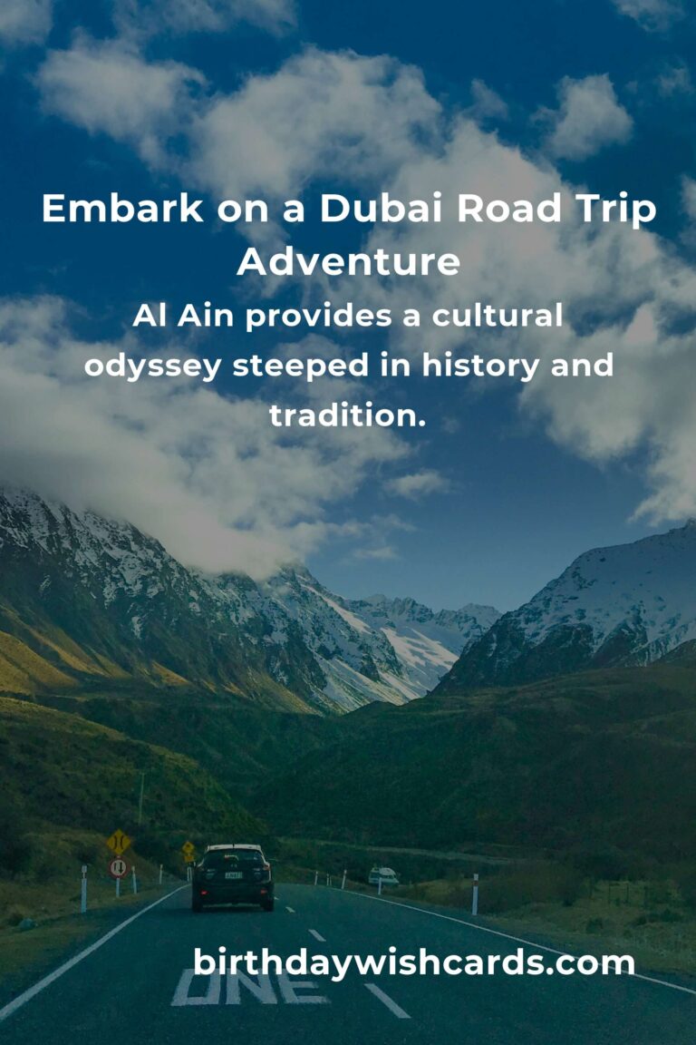 Discover the Magic of Dubai: Top 2 Road Trip Routes to Ignite Your Wanderlust