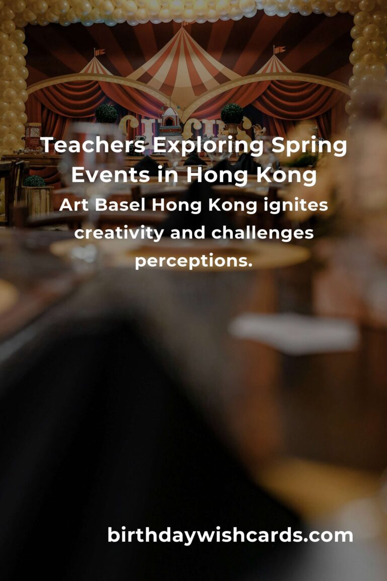 Discover the Magic of Spring: Top Events in Hong Kong Every Teacher Must Experience