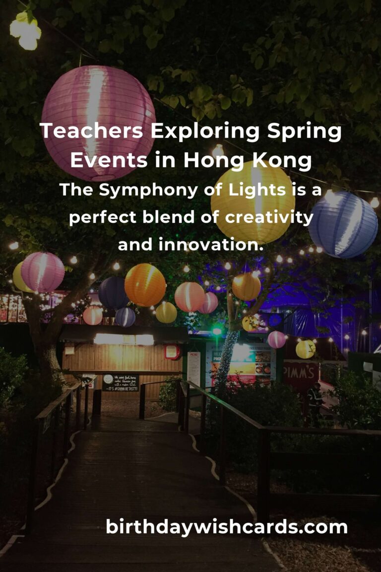 Discover the Magic of Spring: Top Events in Hong Kong Every Teacher Must Experience