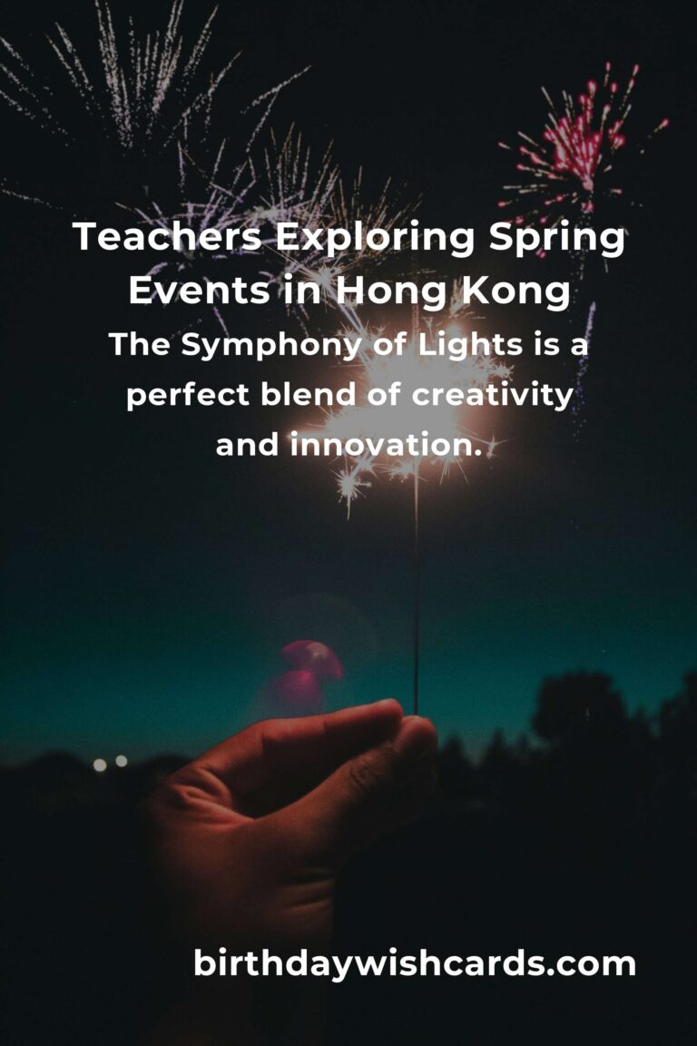 Discover the Magic of Spring: Top Events in Hong Kong Every Teacher Must Experience
