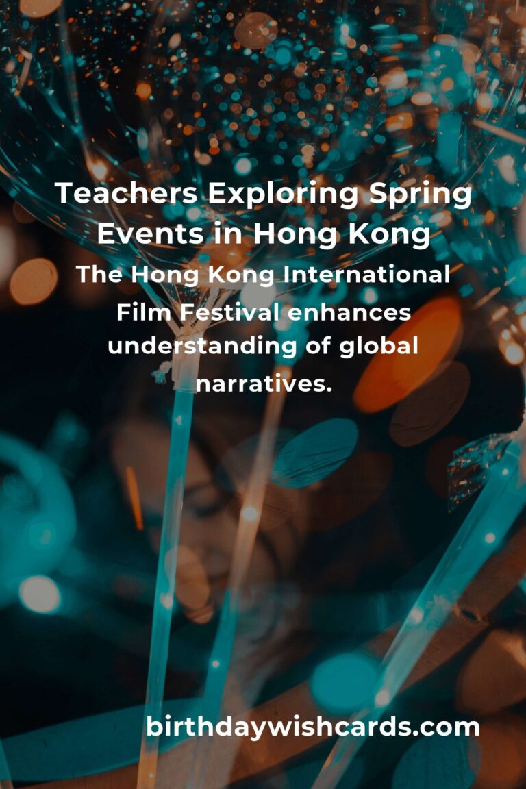 Discover the Magic of Spring: Top Events in Hong Kong Every Teacher Must Experience