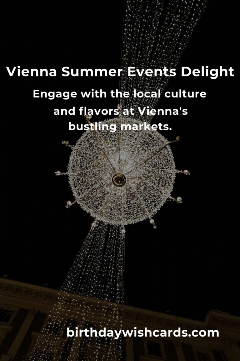 Discover the Magic of Vienna: Summer Events for First-Time Visitors