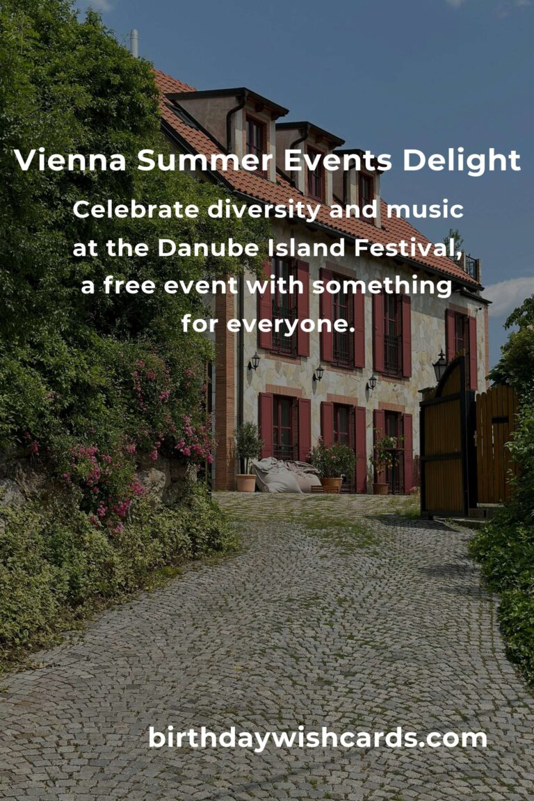 Discover the Magic of Vienna: Summer Events for First-Time Visitors