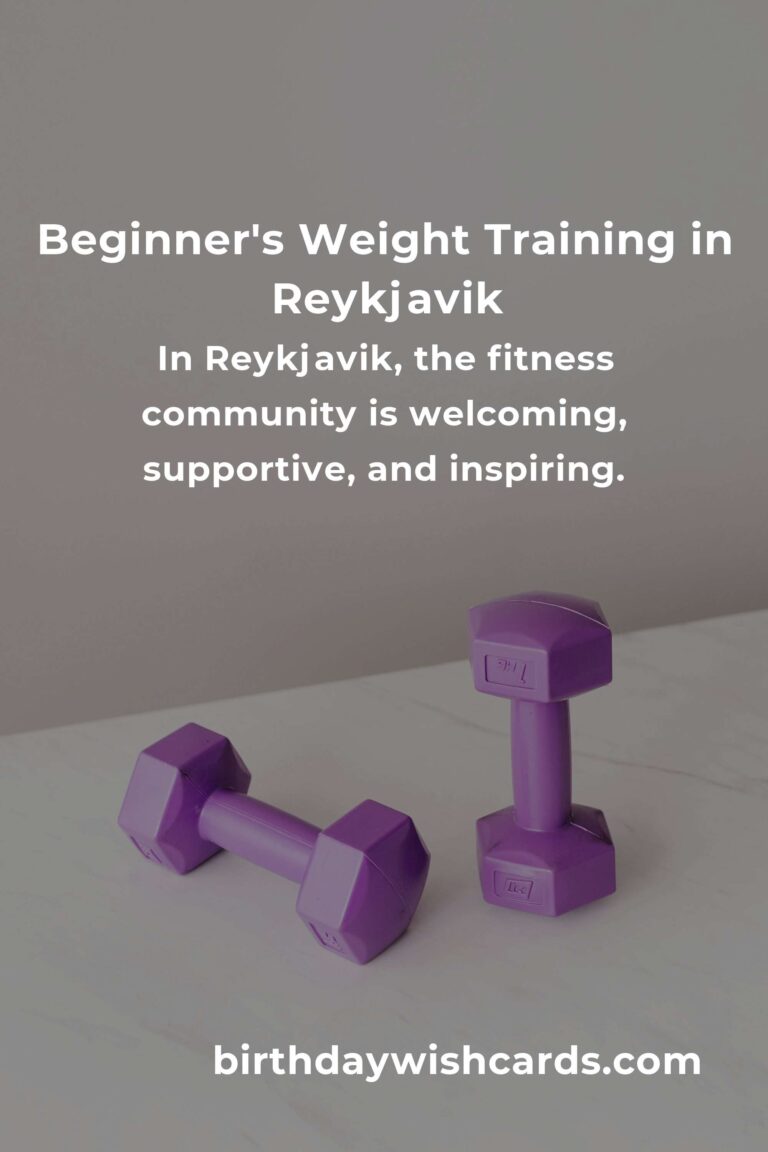 Discover the Power of Weight Training in Reykjavik: A Beginner's Journey
