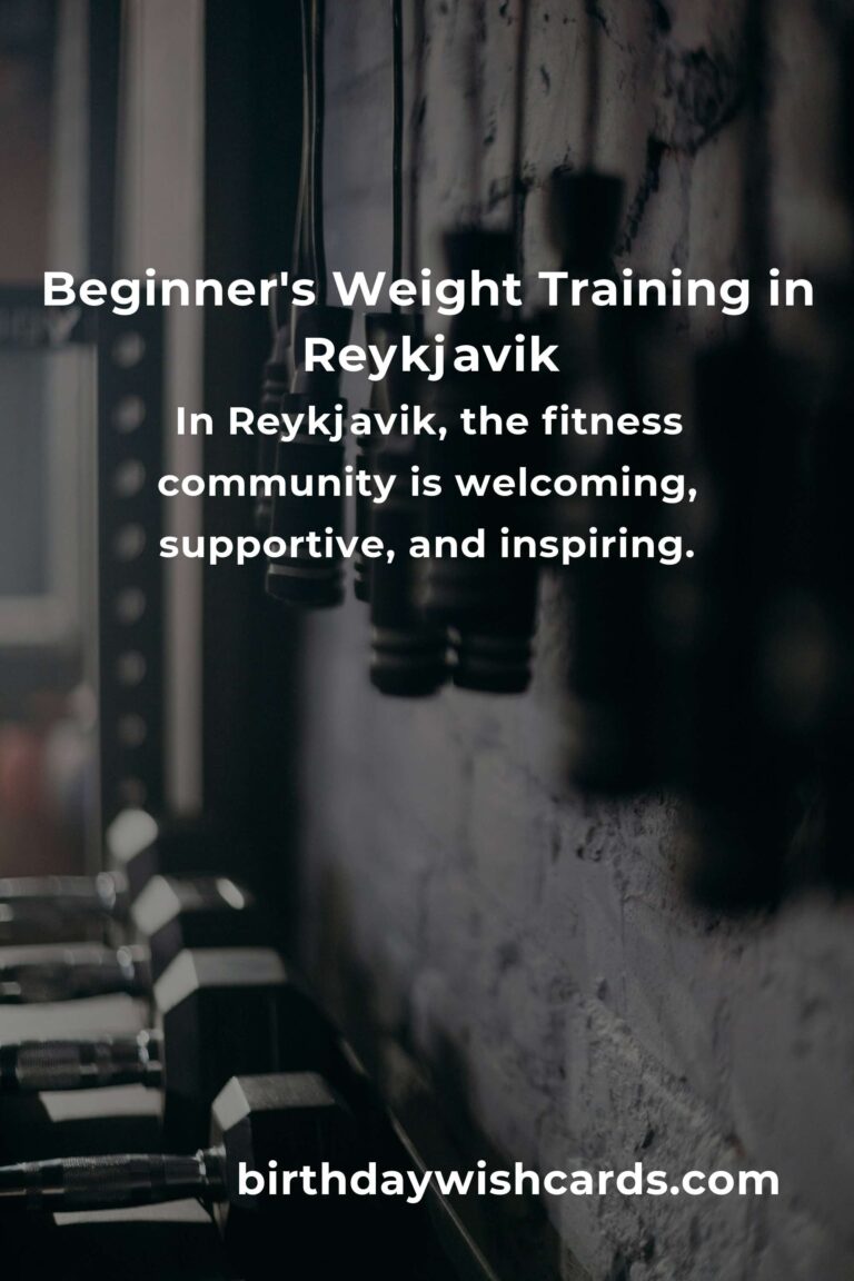 Discover the Power of Weight Training in Reykjavik: A Beginner's Journey