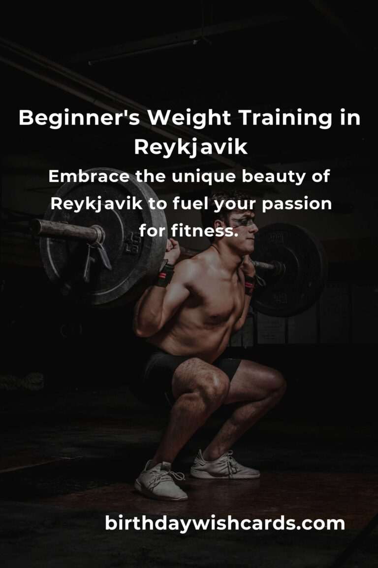 Discover the Power of Weight Training in Reykjavik: A Beginner's Journey