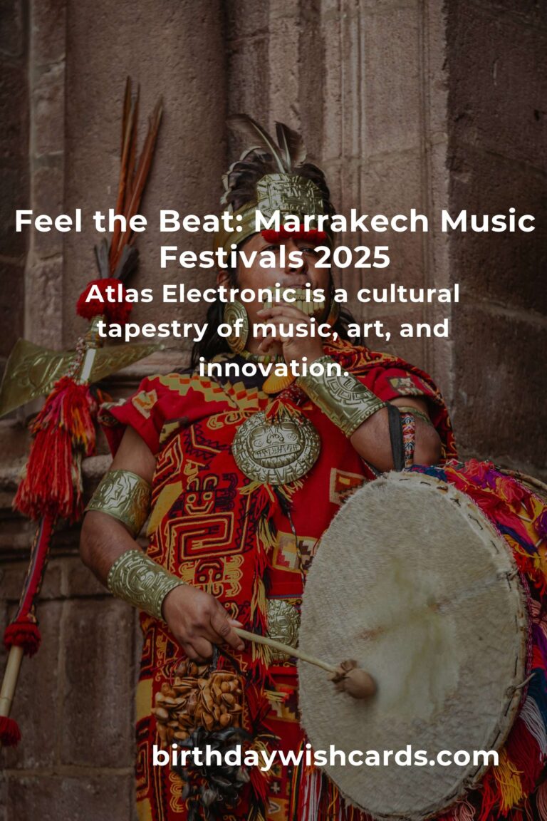 Discover the Soul of Marrakech: Music Festivals 2025