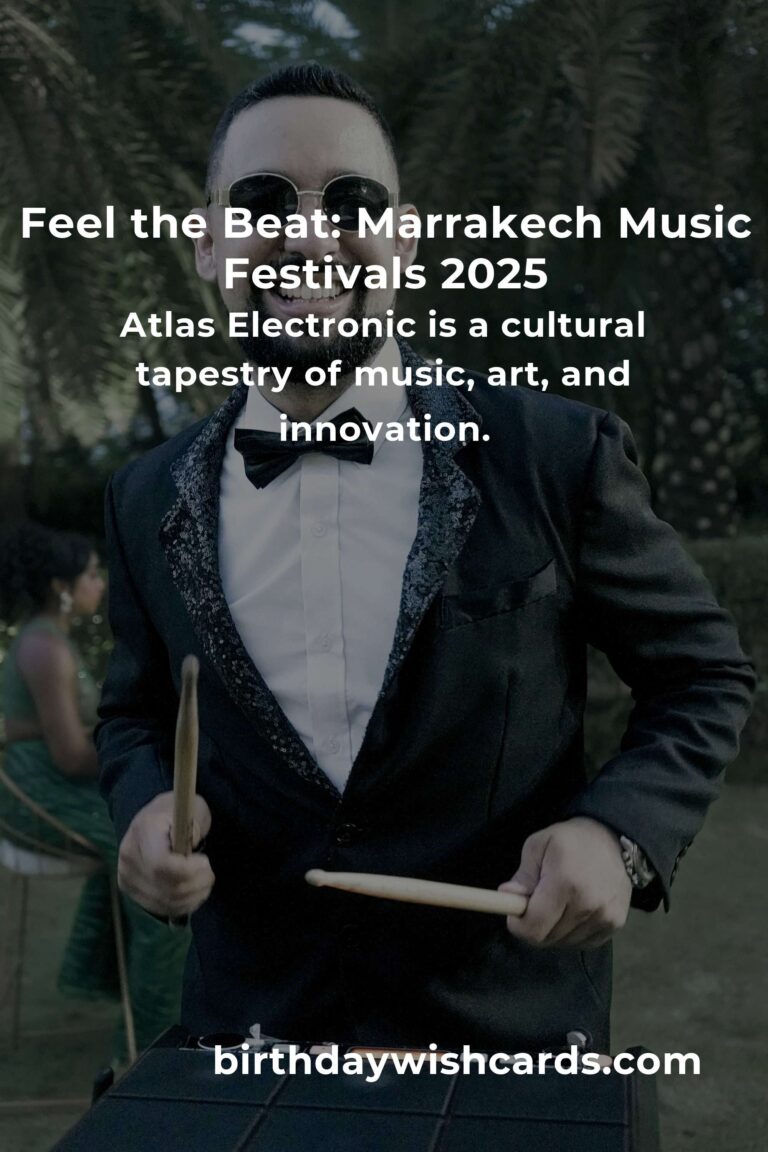 Discover the Soul of Marrakech: Music Festivals 2025
