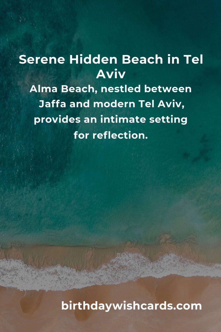 Discover the Soulful Serenity of Tel Aviv's Hidden Beach Vacations