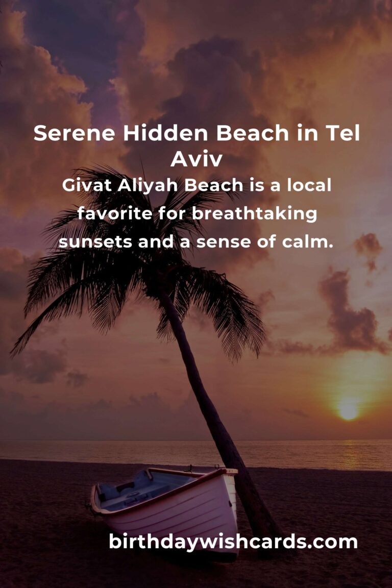 Discover the Soulful Serenity of Tel Aviv's Hidden Beach Vacations