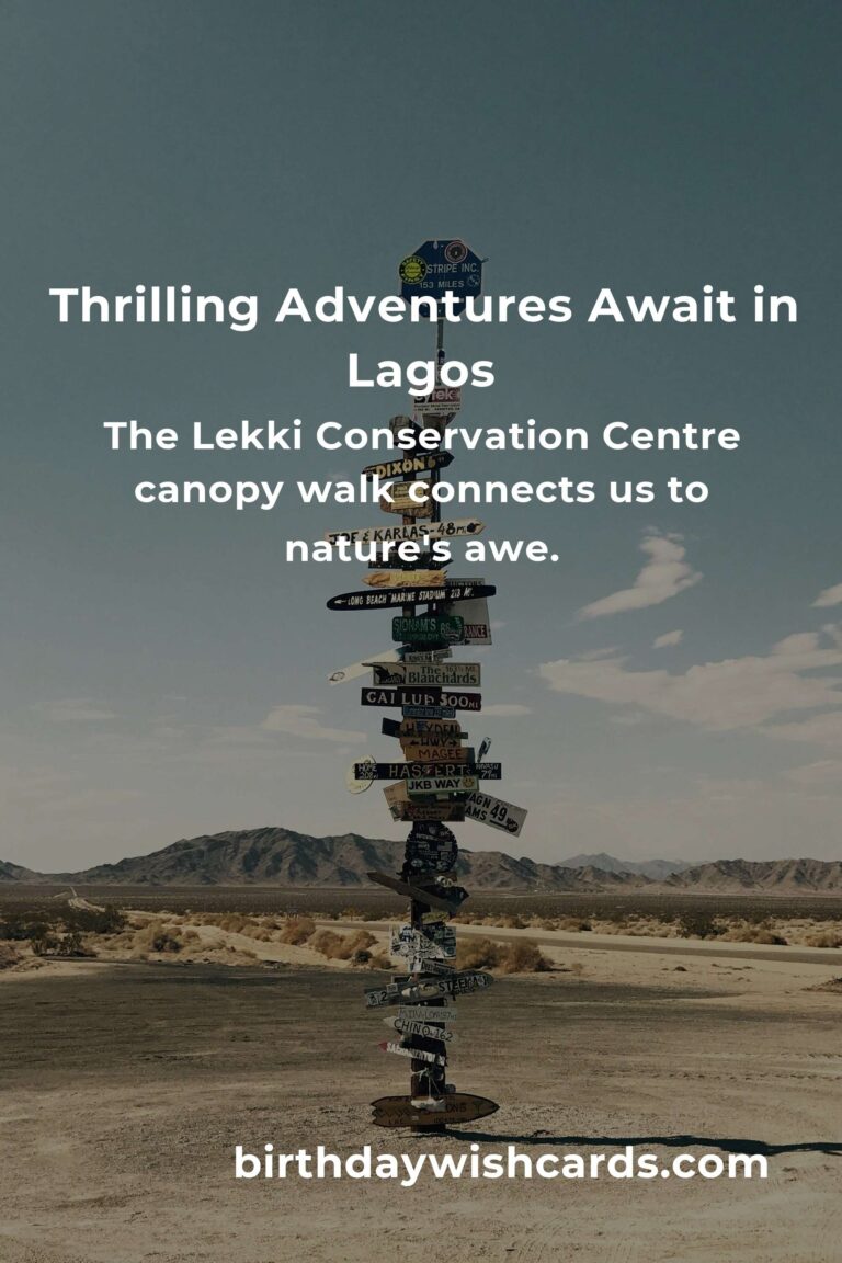 Discover the Thrill: Top 10 Adventure Spots in Lagos You Must Visit