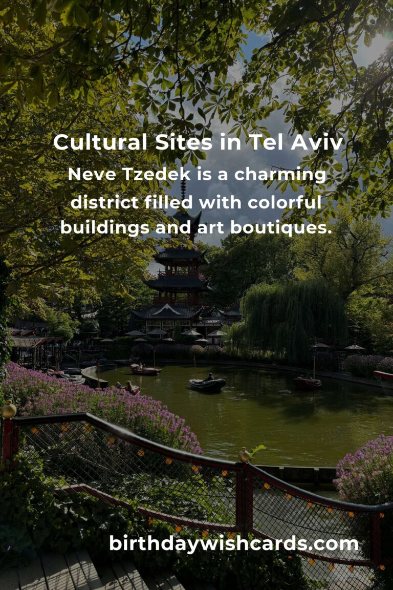 Discover the Top 6 Cultural Sites to Visit in Tel Aviv
