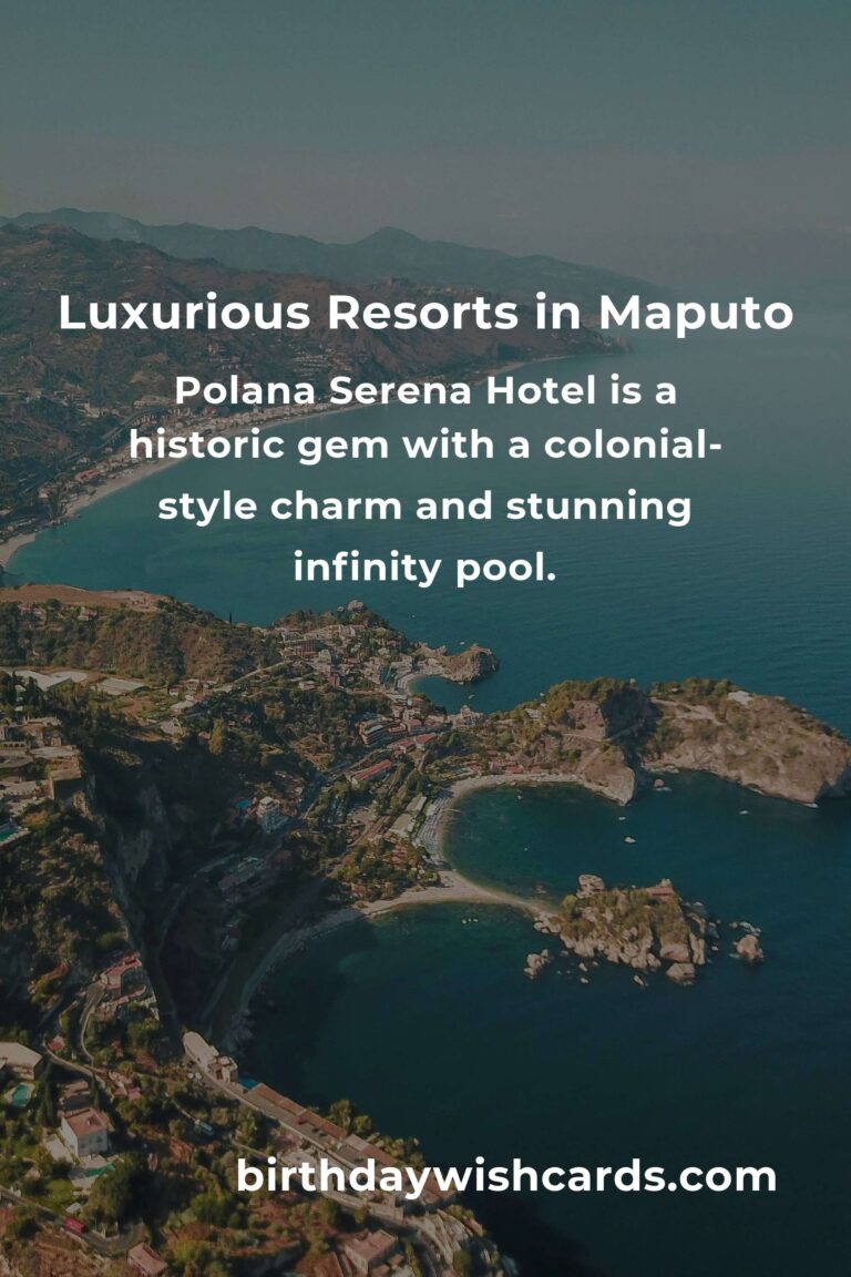 Discover the Top 9 Luxury Resorts in Maputo for an Unforgettable Experience