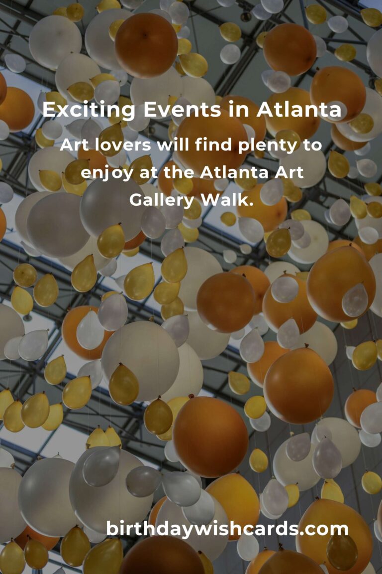 Discover the Top Local Events in Atlanta This Weekend