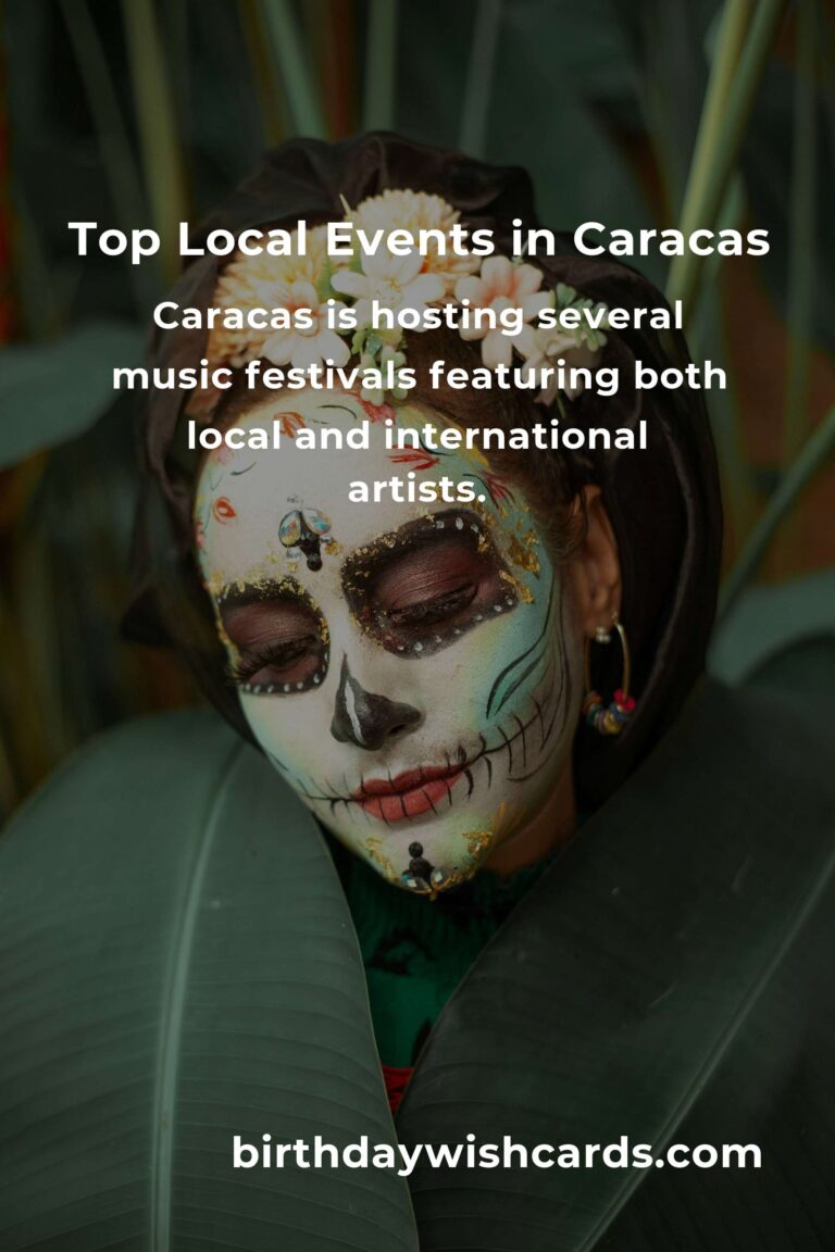 Discover the Top Local Events in Caracas This Weekend