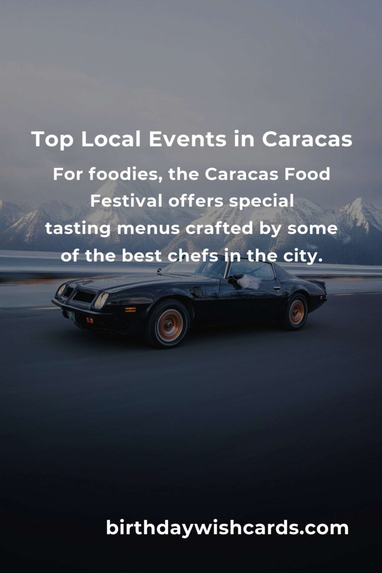 Discover the Top Local Events in Caracas This Weekend