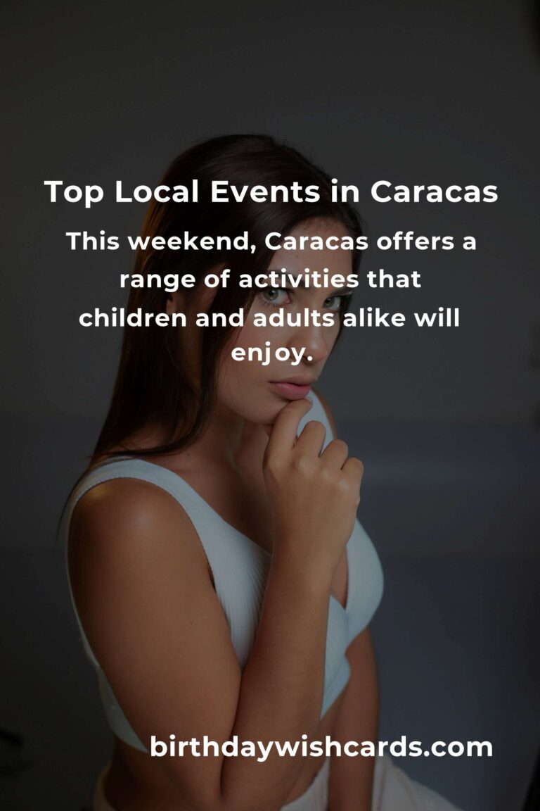 Discover the Top Local Events in Caracas This Weekend