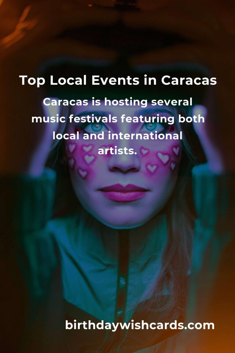 Discover the Top Local Events in Caracas This Weekend