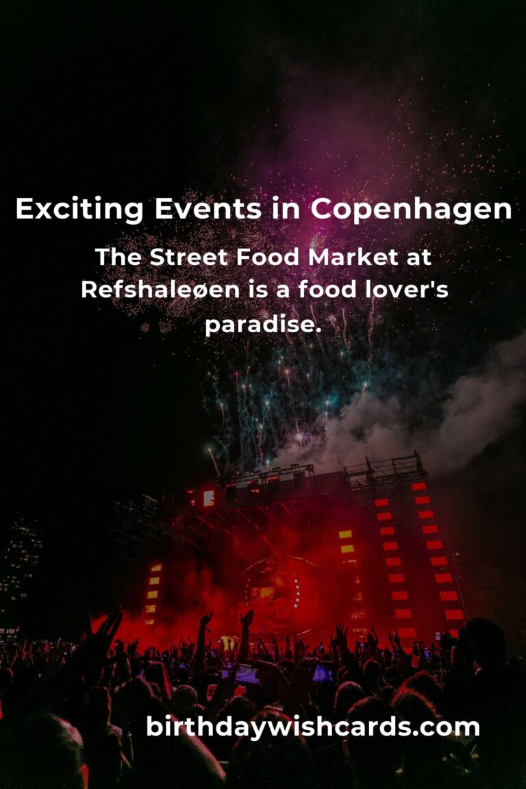 Discover the Top Local Events in Copenhagen This Weekend