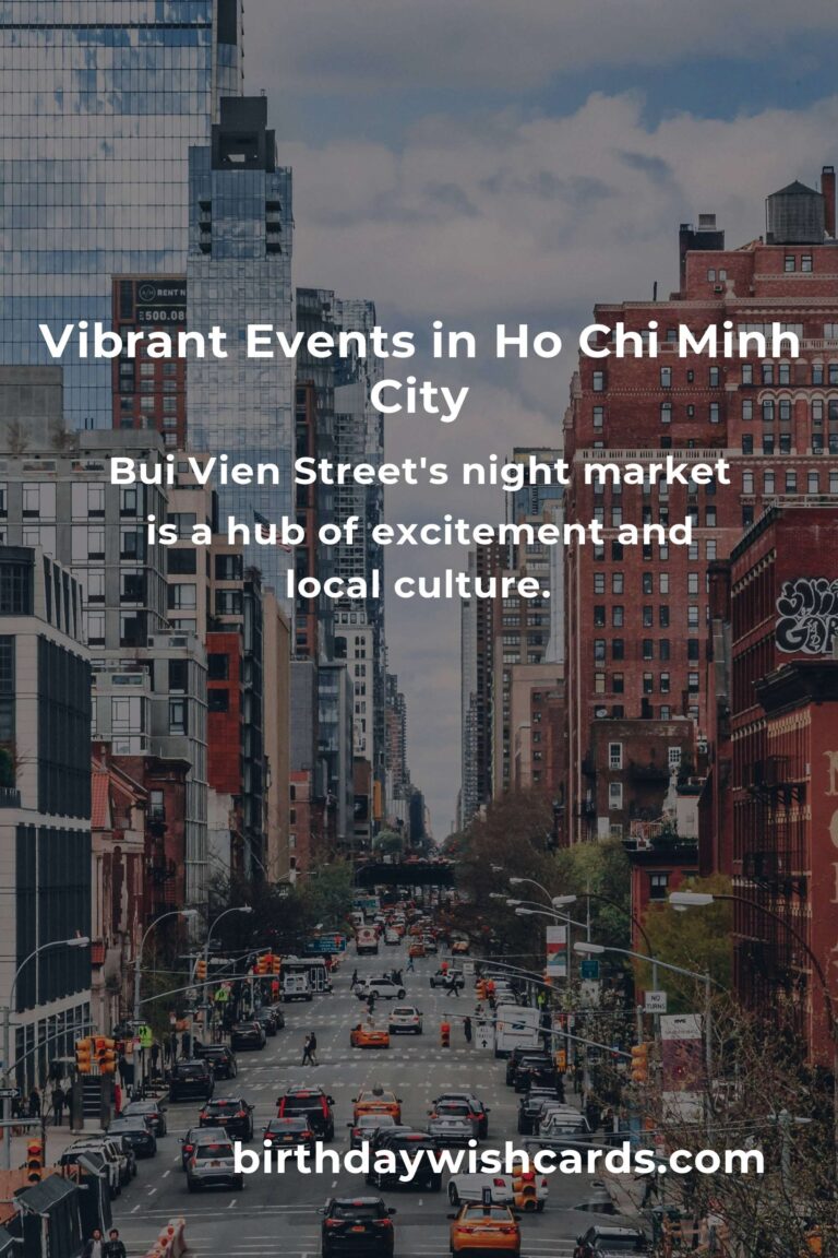 Discover the Top Local Events in Ho Chi Minh City This Weekend