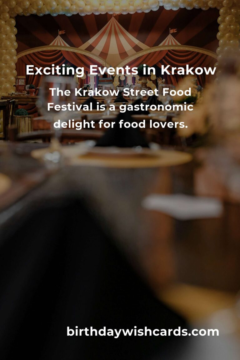 Discover the Top Local Events in Krakow This Weekend