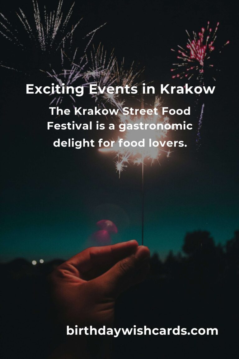 Discover the Top Local Events in Krakow This Weekend