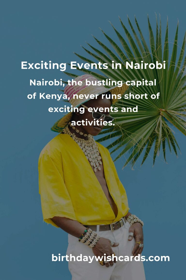 Discover the Top Local Events in Nairobi This Weekend