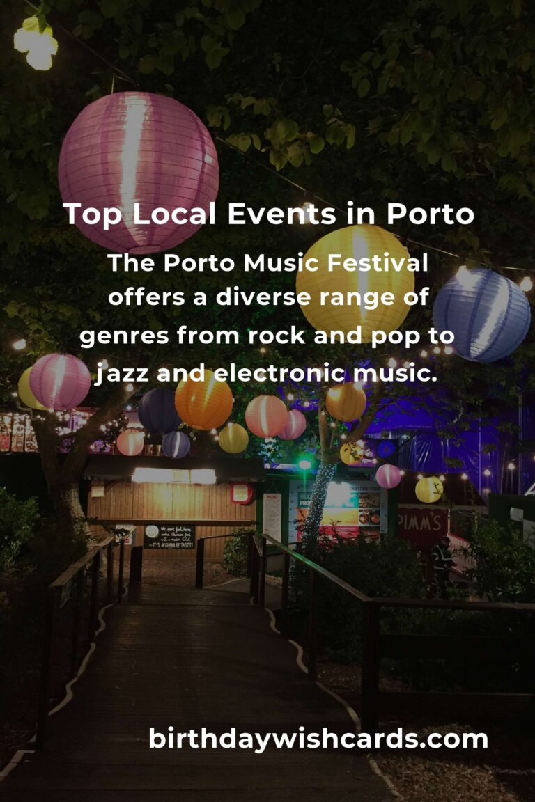 Discover the Top Local Events in Porto This Weekend for an Unforgettable Experience