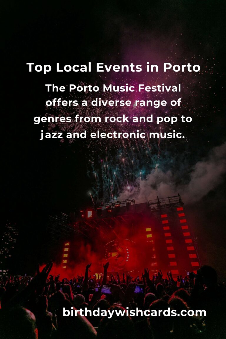 Discover the Top Local Events in Porto This Weekend for an Unforgettable Experience