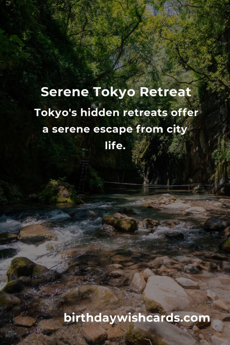 Discover the Tranquility: Hidden Mountain Retreats in Tokyo You Must Experience