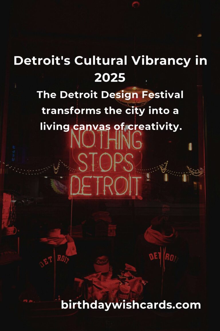 Discover the Unmissable Cultural Events in Detroit 2025: A Journey Through Art, Music, and Community