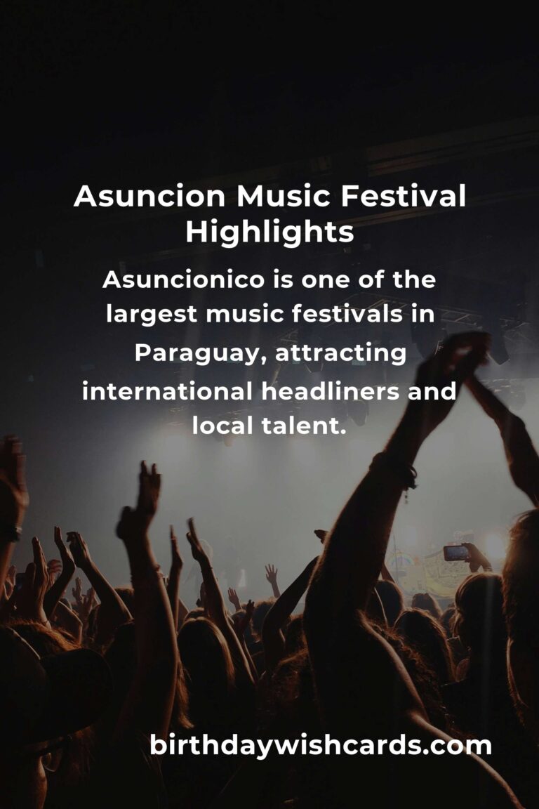 Discover the Upcoming Music Festivals in Asuncion for 2025