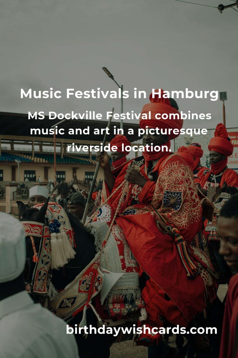 Discover the Upcoming Music Festivals in Hamburg for 2025